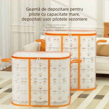 Sac de depozitare pentru cuverturi – capacitate mare, impermeabil, organizator de voiaj pentru cuverturi și haine, poliester, multifuncțional (2024)