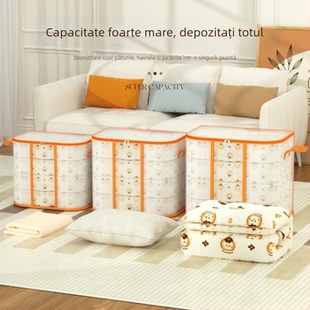 Sac de depozitare pentru cuverturi – capacitate mare, impermeabil, organizator de voiaj pentru cuverturi și haine, poliester, multifuncțional (2024)