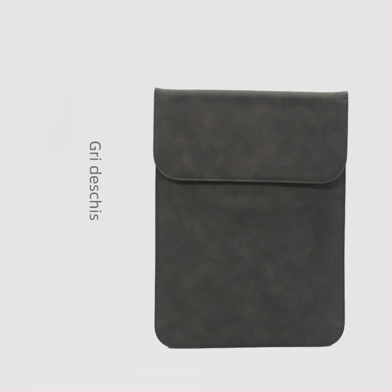 Husă de protecție pentru notebook cu închidere magnetică, piele PU, buzunar intern pentru laptop, rezistentă la apă și la șocuri, pentru notebook, tabletă și iPad