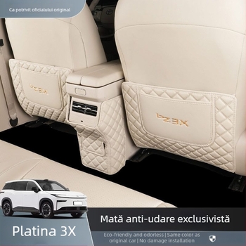 Pad protector PU pentru cotiera din spate – Anti-Kick pentru vehicule Toyota