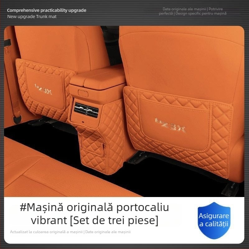 Pad protector PU pentru cotiera din spate – Anti-Kick pentru vehicule Toyota