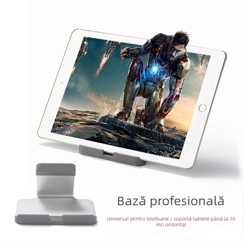 Stand de masă pentru telefoane mobile și tablete, aliaj de aluminiu, utilizare generală, suportă personalizare