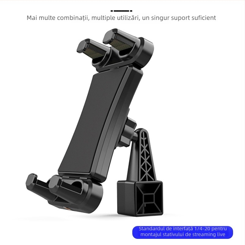 Suport pentru tabletă tip lift cu clemă – Mholder GS693B, 336 g, compatibil iPad/iPhone