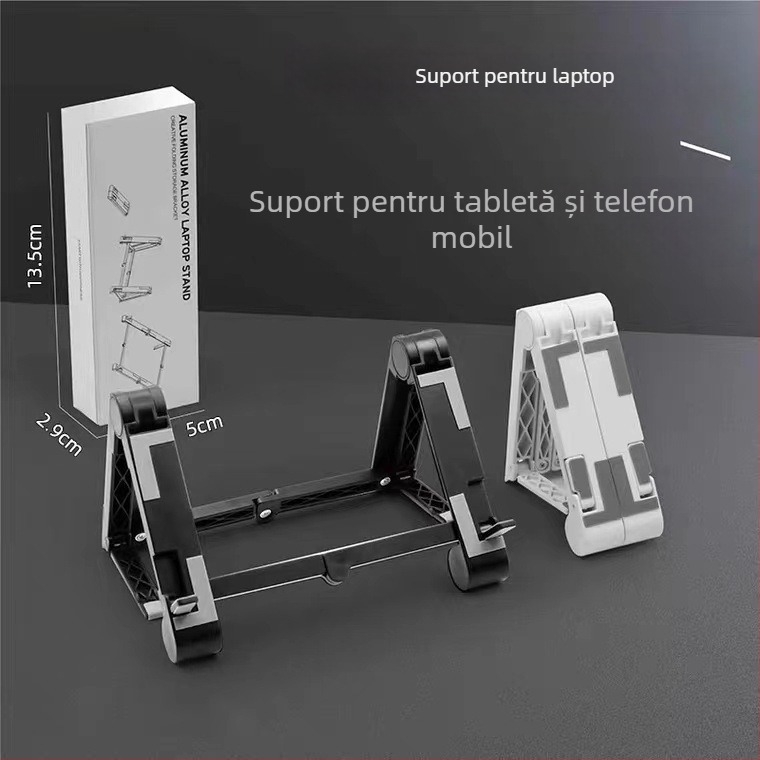 Stand de birou – suport multifuncțional pentru telefon și tabletă, din plastic, compatibilitate generală, personalizare acceptată