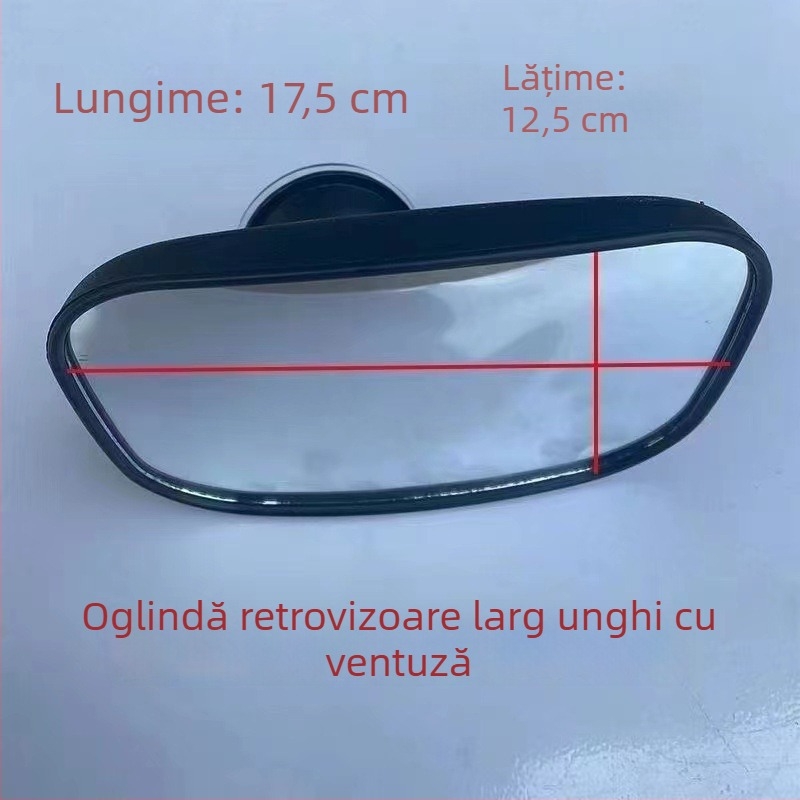 Oglindă retrovizoare pentru tractor – utilizare în interior, unghi larg, magnet puternic, montaj cu ventuză, vedere de înaltă definiție