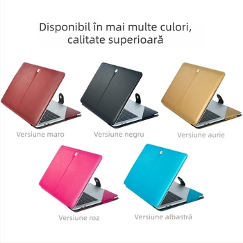 Carcasă protecție PU din piele DDC CASE pentru MacBook Pro și MacBook Air