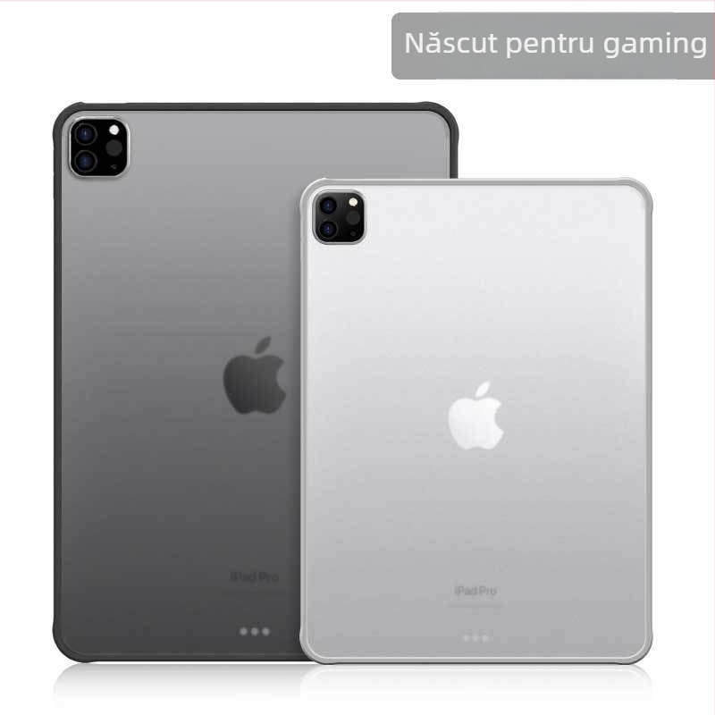Carcasă PC pentru iPad Pro, finisaj frosted, rezistentă la cădere, anti-amprente, uzură