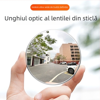 Runner Oglindă retrovizoare - Oglindă convexă rotundă, unghi larg pentru camioane mari și autobuze, ultra-subțire, HD