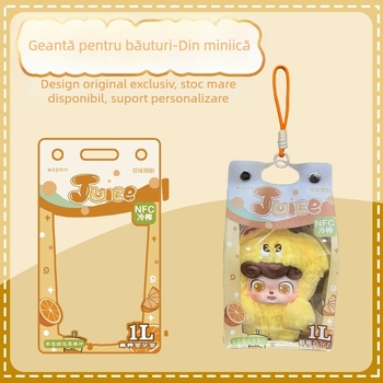 Long Lei Geantă de depozitare cu agățare – PVC cub, Multifuncțională, Stil drăguț de desene animate