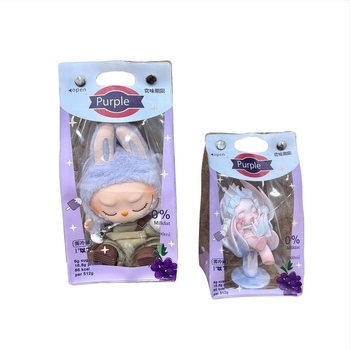 Long Lei Geantă de depozitare cu agățare – PVC cub, Multifuncțională, Stil drăguț de desene animate