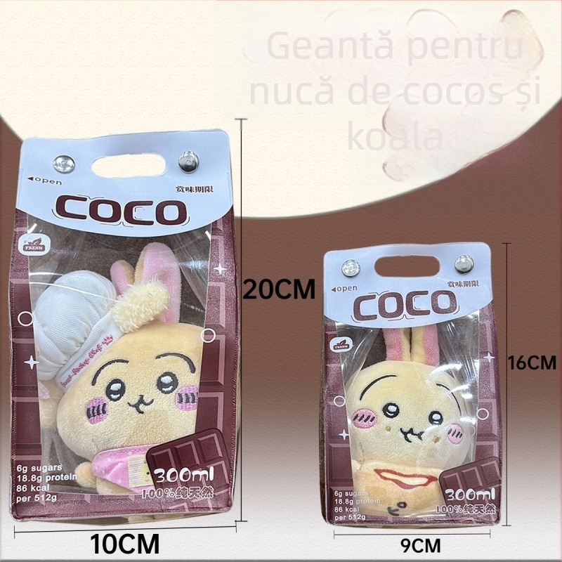 Long Lei Geantă de depozitare cu agățare – PVC cub, Multifuncțională, Stil drăguț de desene animate