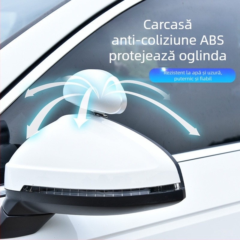 Si yi cheng oglindă retrovizoare montată pe mașină cu ajutor pentru unghiuri moarte, destinată școlilor de conducere