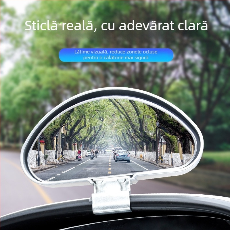 Si yi cheng oglindă retrovizoare montată pe mașină cu ajutor pentru unghiuri moarte, destinată școlilor de conducere