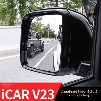 Lentilă pentru oglinda retrovizoare pentru Chery iCAR V23, unghi ultra-larg și câmp vizual extins