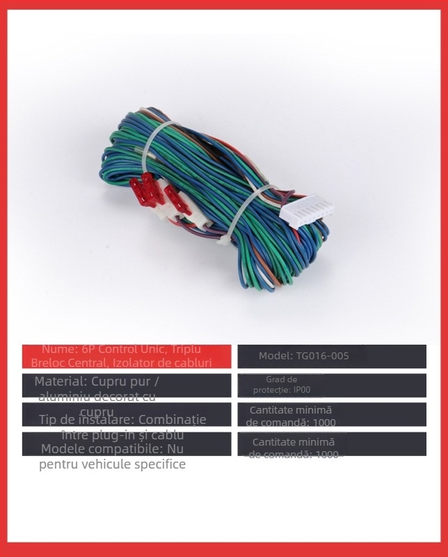 Sistem de încuietoare centrală pentru mașină, controlat prin telefon, cu alarmă antifurt — Tang Gong, material de contact: cupru pur / cupru acoperit cu aluminiu, aplicație: electronic