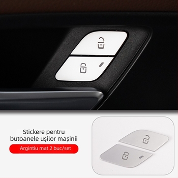 SNBLO etichetă pentru butonul de control central pentru Mercedes-Benz GLB220, GLA200, EQB260, GLE350, GLS450 | Model: Buton de mouse | Material: Altul