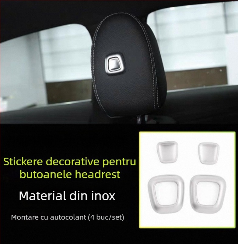 SNBLO etichetă pentru butonul de control central pentru Mercedes-Benz GLB220, GLA200, EQB260, GLE350, GLS450 | Model: Buton de mouse | Material: Altul