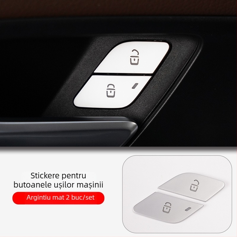 SNBLO etichetă pentru butonul de control central pentru Mercedes-Benz GLB220, GLA200, EQB260, GLE350, GLS450 | Model: Buton de mouse | Material: Altul