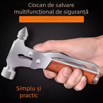 Ciocan de evacuare auto, multi-funcțional — oțel, 450 g, Brand: Altul, Personalizabil
