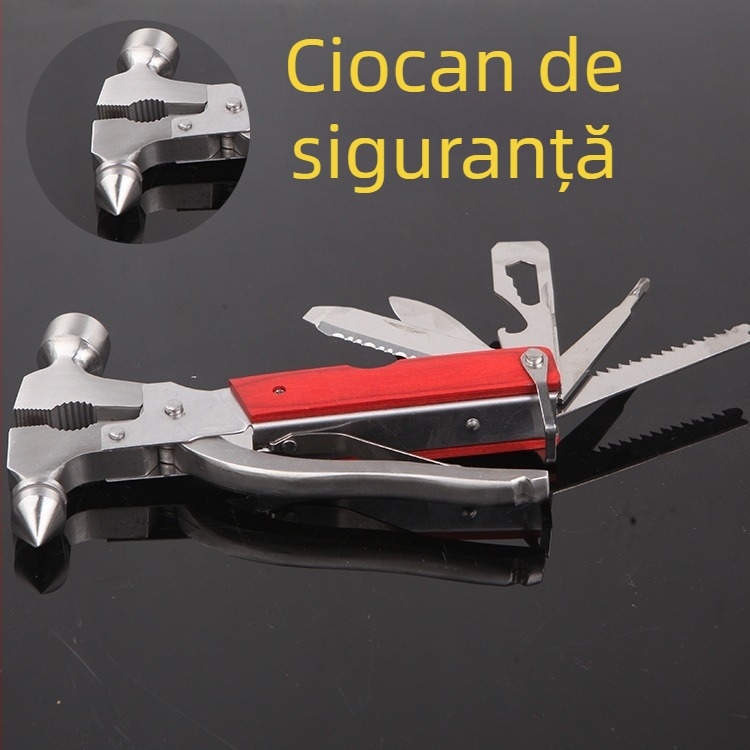 Ciocan de evacuare auto, multi-funcțional — oțel, 450 g, Brand: Altul, Personalizabil