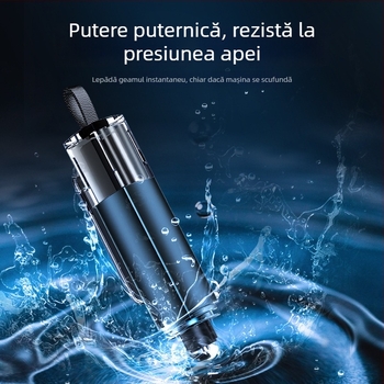 Cioc de siguranță auto pentru spargerea geamului, aliaj de aluminiu + PC, utilizare subacvatică în situații de urgență, greutate 100 g, marca RUNDONG AUTO ACCESSORIES