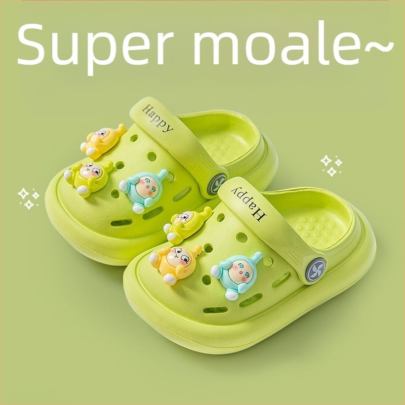 Sandale pentru copii Baotou stil – EVA partea superioară, antiderapant, talpă moale, unisex, vara 2024