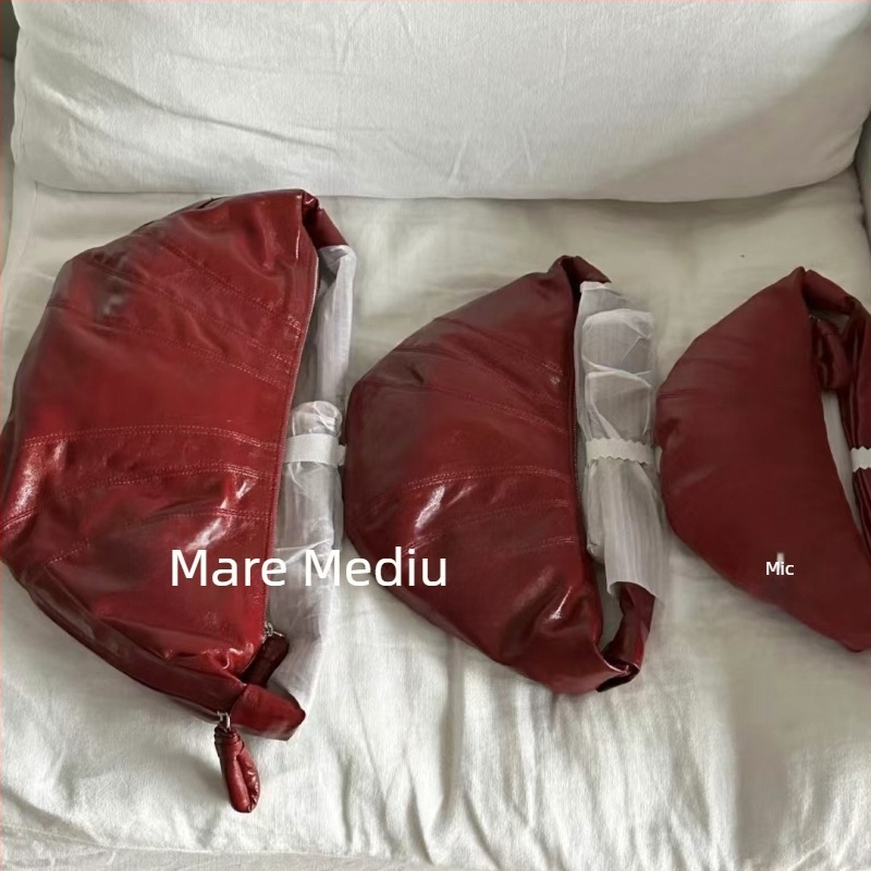 Geantă LE croissant, cu strat de in, la modă și versatilă, crossbody pentru purtare zilnică
