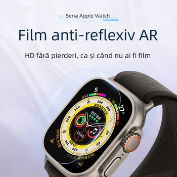 Protecție de ecran frontal pentru Apple iWatch Ultra, AR anti-reflexie, claritate HD
