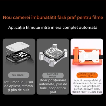 Folie de protecție pentru Apple Watch, compatibilă cu S10, SE, S9, S8, S7/S6 - protecție completă