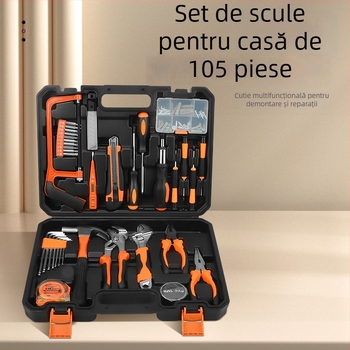 Set de scule de 9 piese pentru utilizare acasă și în mașină – oțel carbon pentru reparații la domiciliu și auto