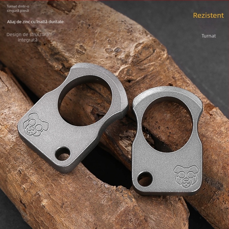 Ciocan pentru spargerea geamului auto, din aliaj de zinc, model HX5159, grosime 10 mm, greutate 74 g