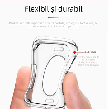 Carcasă TPU pentru Apple Watch iWatch7 (serii 4/5/6/SE) – protecție TPU, marcă neutră, etichetă privată licențiată