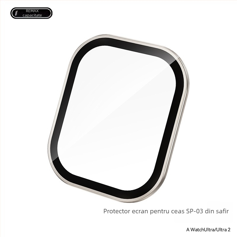 REMAX RuiLiang protecție pentru ecranul ceasului din safir SP-03, duritate Mohs 9, protecție împotriva luminii albastre, depunere în vid