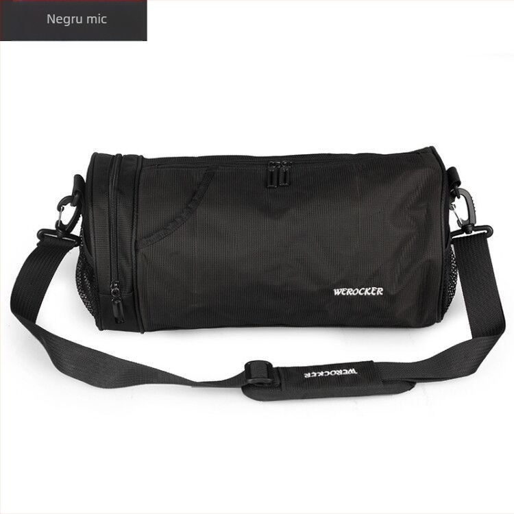 Geantă de umăr pentru bărbați – nylon exterior, căptușeală nylon, culoare solidă, model TTH3066, stil pentru călătorii de relaxare