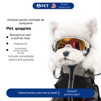 OCORT Ochelari pentru câini cu ramă TPU – Pentru câini, Import: Nu, Autorizare IP: Nu