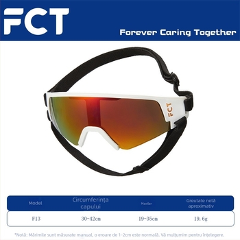 OCORT Ochelari pentru câini cu ramă TPU – Pentru câini, Import: Nu, Autorizare IP: Nu