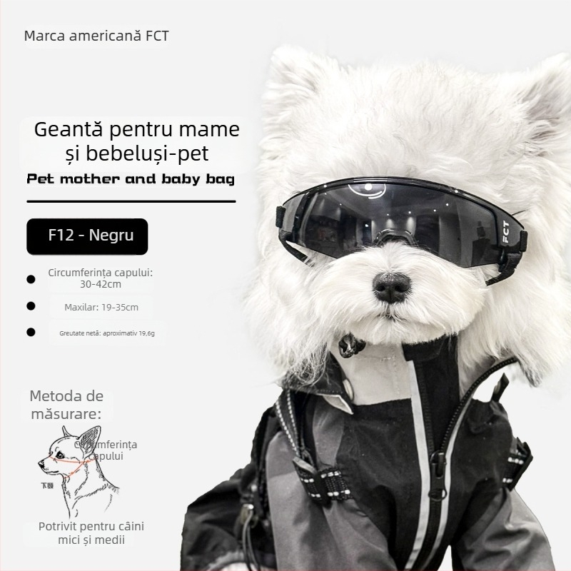 OCORT Ochelari pentru câini cu ramă TPU – Pentru câini, Import: Nu, Autorizare IP: Nu