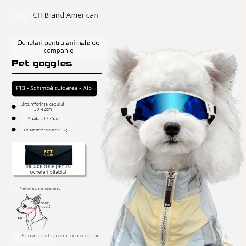 OCORT Ochelari pentru câini cu ramă TPU – Pentru câini, Import: Nu, Autorizare IP: Nu