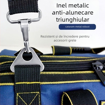 Geantă portabilă pentru electrician - rezistentă la uzură, impermeabilă, curea de umăr, multifuncțională, capacitate mare