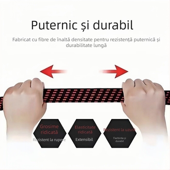 Qiling Curele elastice din nylon pentru fixarea vehiculelor, Curele elastice rezistente, încărcare 8 kg