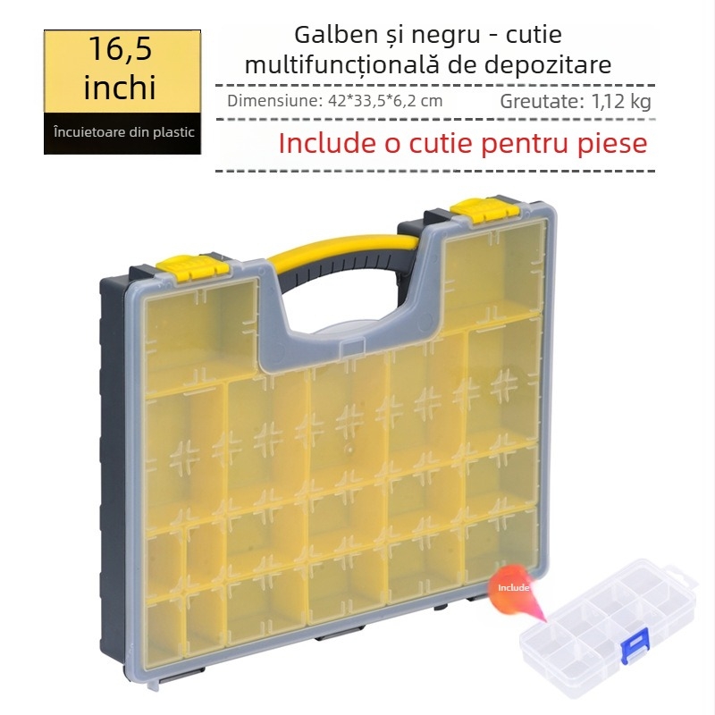 Cutie de unelte din plastic, protecție robustă, pentru depozitare unelte și hardware, Sheng bangrong, origine China