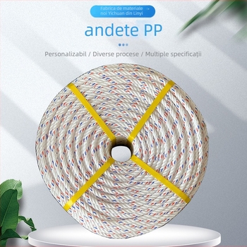Sfoară din polipropilenă, multistrand — Brand Yichuan; Material: PP; Tip: multistrand; Rezistență la rupere: 1000 kg; Utilizare: împachetare