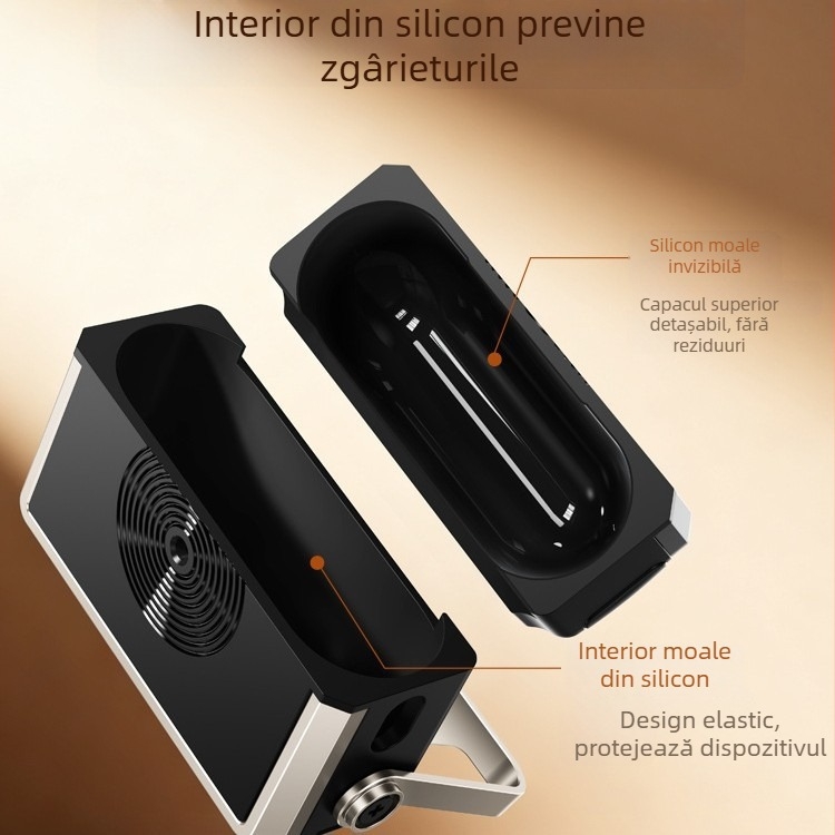 Husă de protecție AirPods Pro 3 — silicon, design all-inclusive, turnare prin injecție, compatibil cu Apple