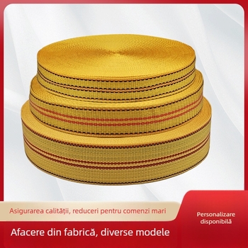 Bandă de legare a mărfurilor din polipropilenă, lungime 50 m, curea de legare tip bundling cu dispozitiv universal de prindere, personalizabilă, pentru securizarea mărfurilor