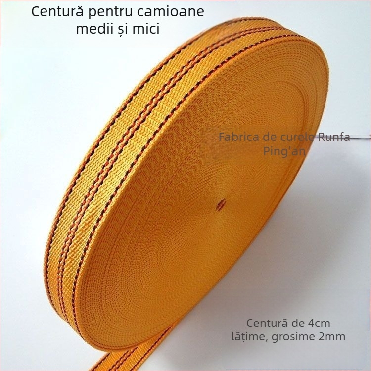 Șireturi auto, curele plate, rezistente la abraziune, model 985, diametru 12–12,9 cm, material: mătase