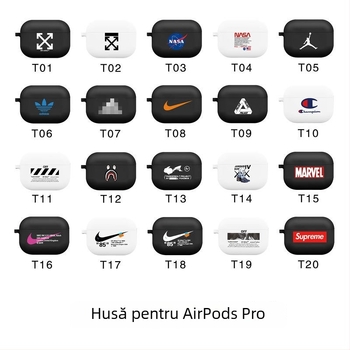 Husă TPU ZJ pentru AirPods Pro 2 și AirPods 4 – tip split, universal, turnată prin injecție