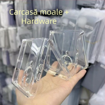 Carcasă pentru OPPO Find N3 Flip — husă moale TPU, turnare prin injecţie, rezistentă la şocuri, antiamprentă, disipare căldură