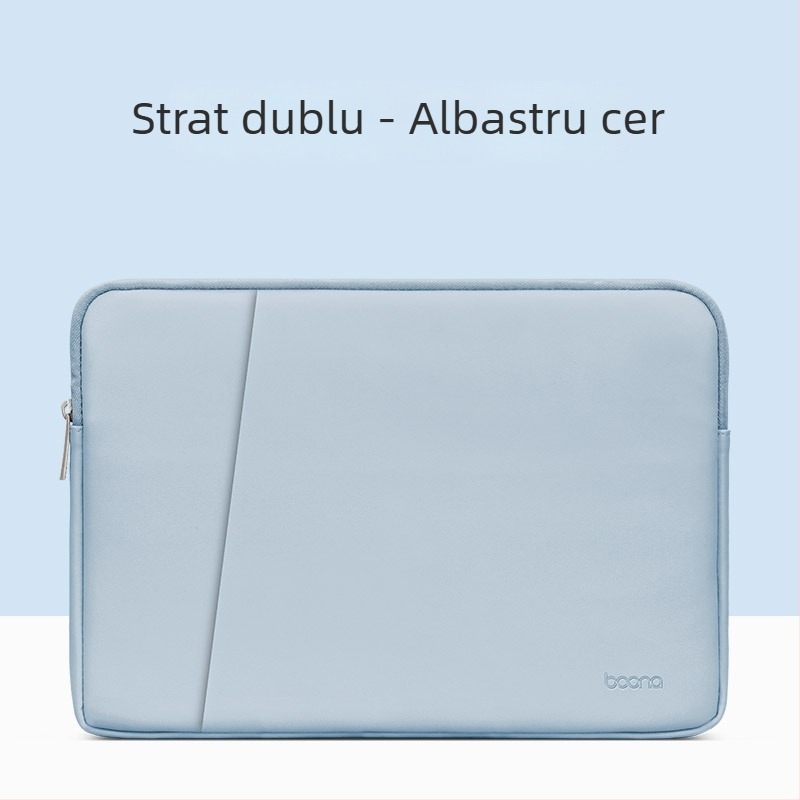 Baona husă internă din piele pentru notebookuri, compatibilă cu Lenovo, Huawei, Apple și altele – simplă și comodă