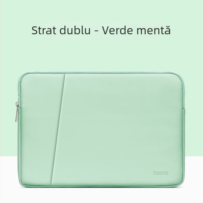 Baona husă internă din piele pentru notebookuri, compatibilă cu Lenovo, Huawei, Apple și altele – simplă și comodă