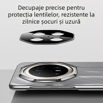 Carcasă Gold Silk Silver Brocade pentru Huawei Mate70 Pro și Honor Magic7 – Totul într-unul, Material PC, presare la cald, disipare a căldurii, rezistență la uzură, protecție la cădere